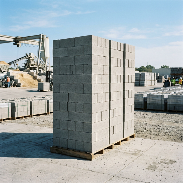 Concrete Solid Blocks Delivery